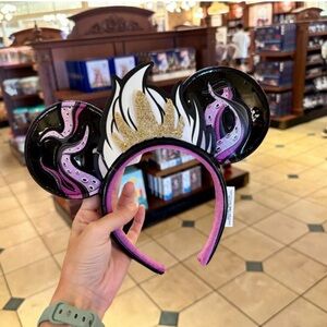 Disney Parks Ursula Minnie Mouse Headband Ears